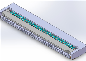 0.8mm Pitch FPC-CONN前掀蓋H2.0